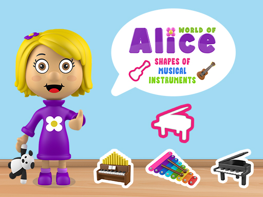 World of Alice Shapes of Musical Instruments preview
